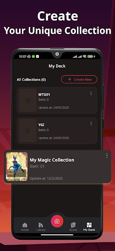 TCG Card Scanner TCG Collector screenshot