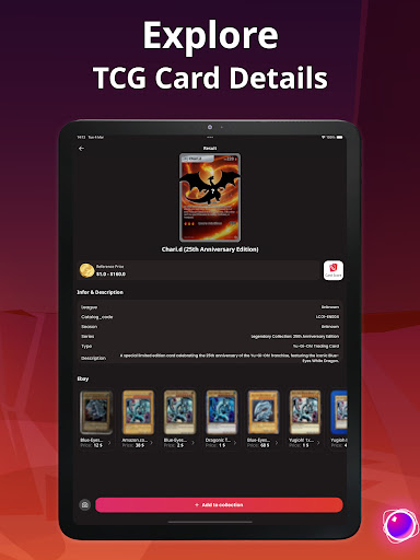 TCG Card Scanner TCG Collector screenshot