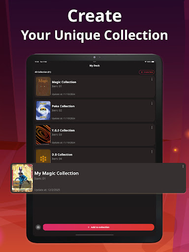 TCG Card Scanner TCG Collector screenshot