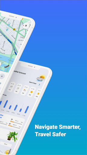 GPS+ Maps, Navigation, Traffic screenshot