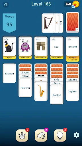 Solitaire Word Match screenshot