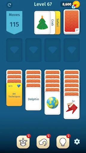 Solitaire Word Match screenshot
