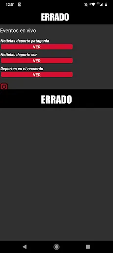 Errado screenshot