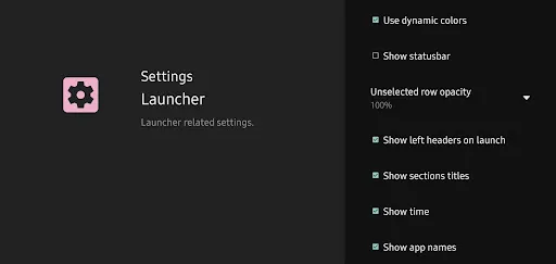 Projectivy Launcher screenshot