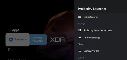 Projectivy Launcher screenshot