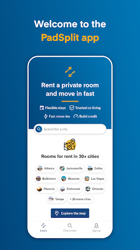 PadSplit: Rooms for rent screenshot
