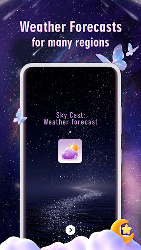 Sky Cast：Weather forecast screenshot