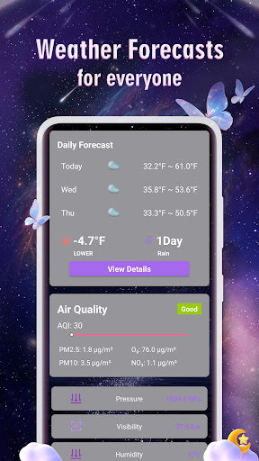 Sky Cast：Weather forecast screenshot