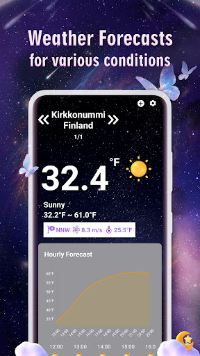 Sky Cast：Weather forecast screenshot