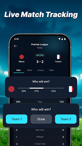 Football Matches Live Score screenshot