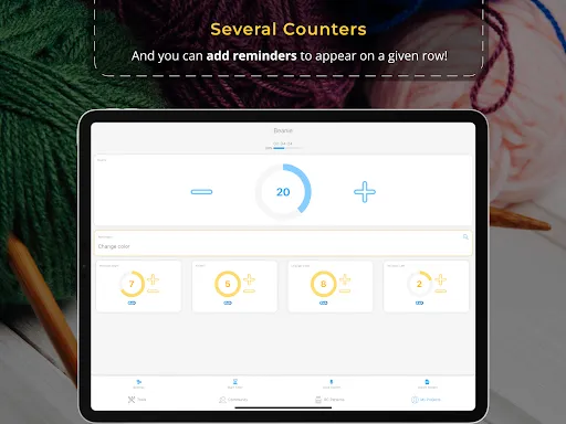 My Row Counter: Knit & Crochet screenshot