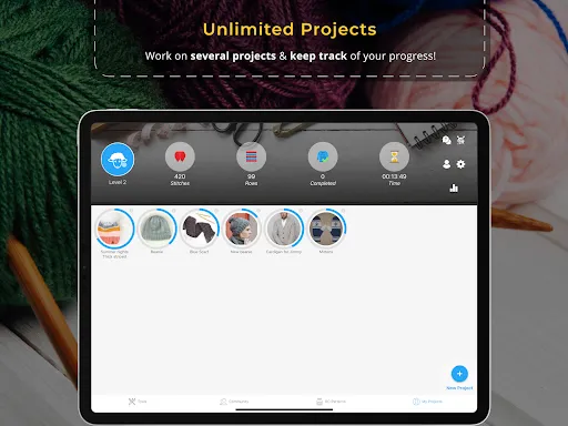 My Row Counter: Knit & Crochet screenshot