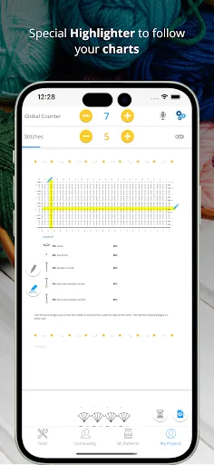 My Row Counter: Knit & Crochet screenshot