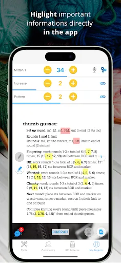 My Row Counter: Knit & Crochet screenshot