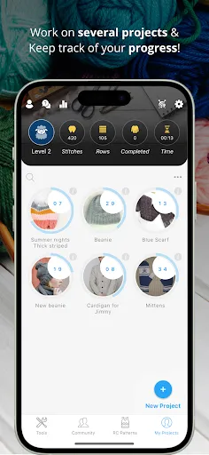 My Row Counter: Knit & Crochet screenshot