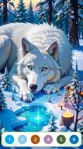 Nature Calm Paint by Numbers screenshot