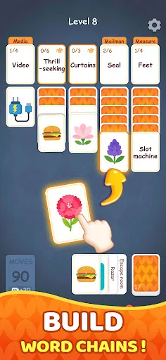 Associate Words: Solitaire screenshot