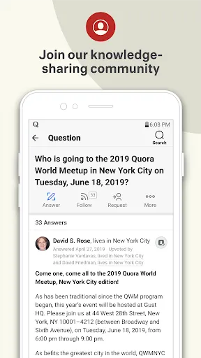 Quora: the knowledge platform screenshot