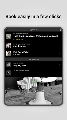 The Godfader Barbershop screenshot