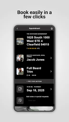 The Godfader Barbershop screenshot