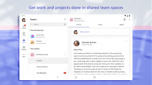 Microsoft Teams screenshot