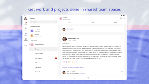 Microsoft Teams screenshot