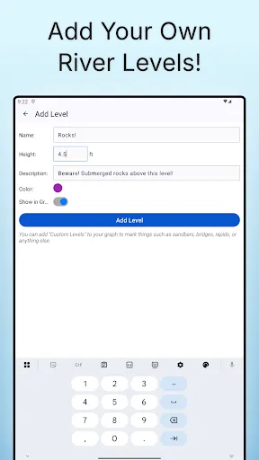 Rivercast - River Levels App screenshot