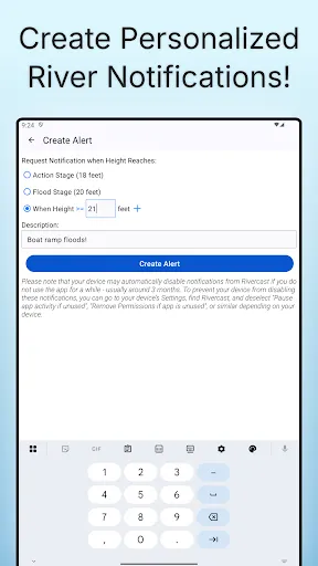Rivercast - River Levels App screenshot