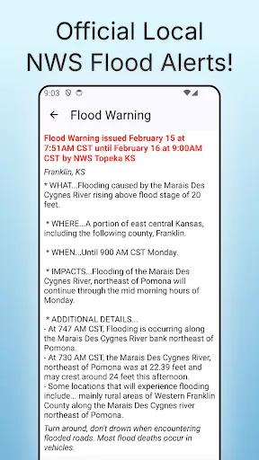 Rivercast - River Levels App screenshot