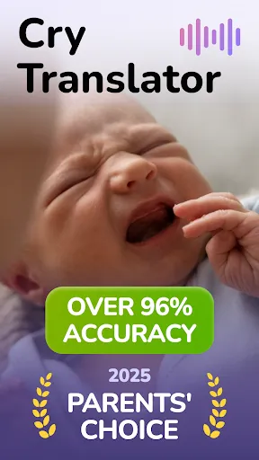 Cry Analyzer AI Baby Assistant screenshot