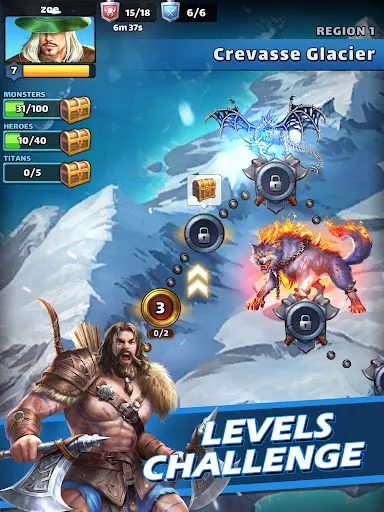 MythWars & Puzzles: RPG Match3 screenshot