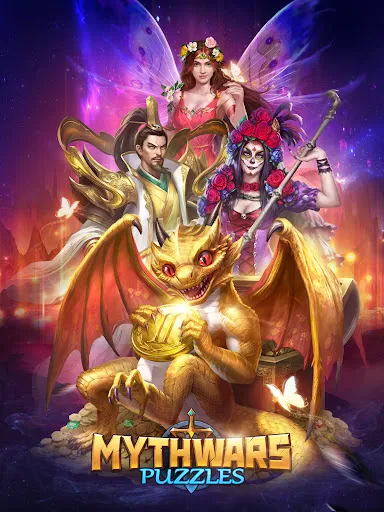 MythWars & Puzzles: RPG Match3 screenshot