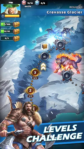 MythWars & Puzzles: RPG Match3 screenshot