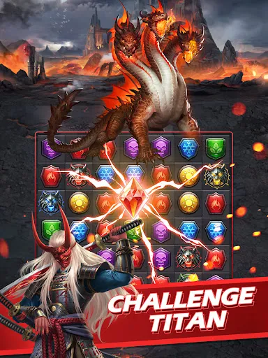 MythWars & Puzzles: RPG Match3 screenshot