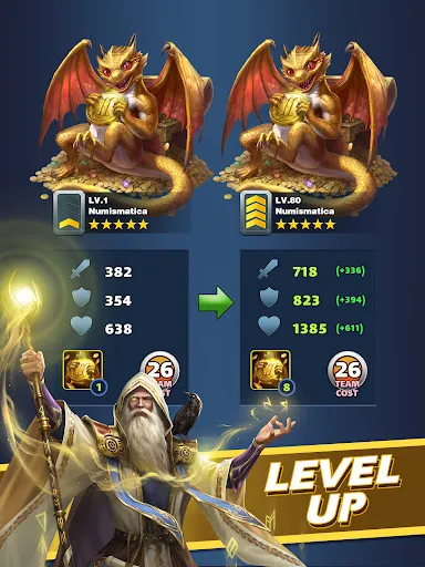 MythWars & Puzzles: RPG Match3 screenshot