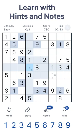 Sudoku.com - Classic Sudoku screenshot