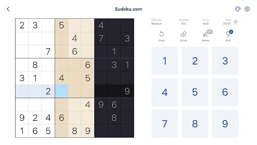 Sudoku.com - Classic Sudoku screenshot
