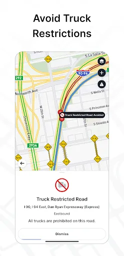 TruckMap - Truck GPS Routes screenshot