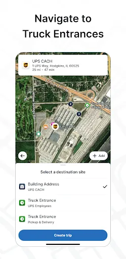 TruckMap - Truck GPS Routes screenshot