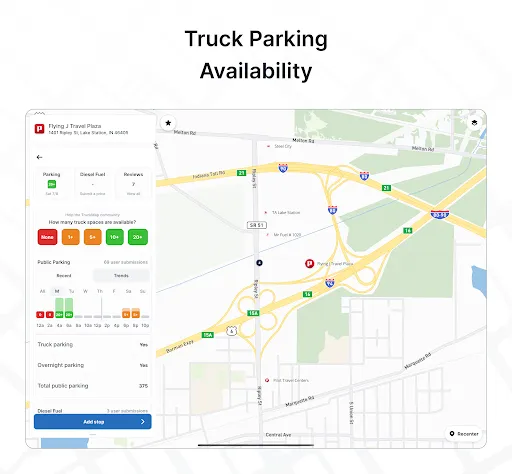 TruckMap - Truck GPS Routes screenshot