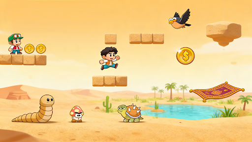Maino's World : Super Run Game screenshot