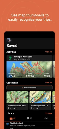 Garmin Explore™ screenshot