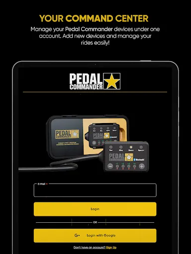 Pedal Commander screenshot