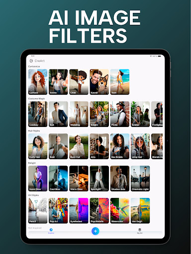 AI Image Generator - CreArt screenshot