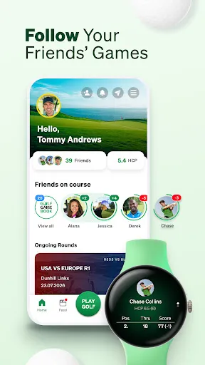 Golf GameBook Scorecard & GPS screenshot