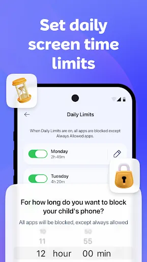 Kidden Parental Control App screenshot