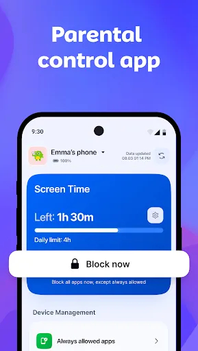 Kidden Parental Control App screenshot