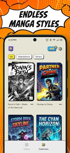 Comics AI: Comic & Manga Maker screenshot