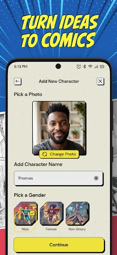 Comics AI: Comic & Manga Maker screenshot