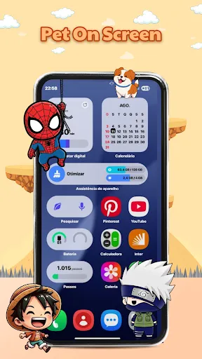 Pet On Screen - Shimeji Kawaii screenshot